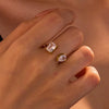 Wholesale Women's Electroplated Geometric Drop Shape Stainless Steel Jewelry Earrings Bracelets Rings