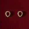 Wholesale Women's Elegant Retro Copper Earrings With Geometric And Water Drop Shapes And Zirconia Design
