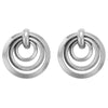 Wholesale Women's Exaggerated Creative Personality Fashion Alloy Inlaid Rhinestone Big Circle Geometric Electroplated Earrings