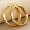Wholesale Women's Exaggerated Geometric Copper Electroplated Earrings Jewelry
