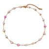 Wholesale Women's Fairy Style Heart Water Drop Bell Pattern Stainless Steel Electroplated Necklace Bracelet Jewelry Set
