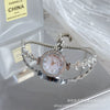 Wholesale Women's Fashion Alloy Bracelet Quartz Watch With Round Dial And Mermaid Style