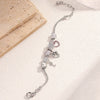 Wholesale Women's Fashion Alloy Electroplated Heart Pendant Bracelet