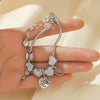 Wholesale Women's Fashion Alloy Electroplated Heart Pendant Bracelet