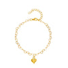 Wholesale Women's Fashion Bohemian Simple Alloy Anklet With Dolphin Love Design And Animal Pattern