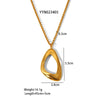 Wholesale Women's Fashion Clavicle Chain With Butterfly Pendant Titanium Steel And Stainless Steel Geometric And Animal Pattern Pvd Furnace Real Gold Electroplating