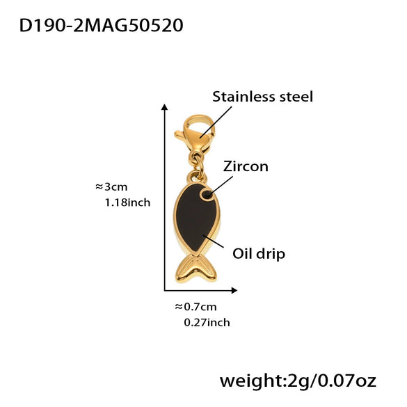 Wholesale Women's Fashion Electroplated Stainless Steel Geometric Ferris Wheel Enamel Glaze Bracelet Luxury Jewelry