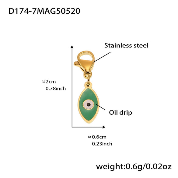 Wholesale Women's Fashion Electroplated Stainless Steel Geometric Ferris Wheel Enamel Glaze Bracelet Luxury Jewelry