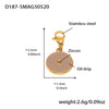 Wholesale Women's Fashion Electroplated Stainless Steel Geometric Ferris Wheel Enamel Glaze Bracelet Luxury Jewelry