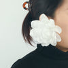 Wholesale Women's Fashion Fabric Handmade Flower Petals Earrings