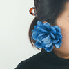 Wholesale Women's Fashion Fabric Handmade Flower Petals Earrings