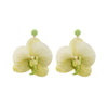 Wholesale Women's Fashion Flower Shape Zinc Alloy Electroplated Earrings