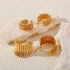 Wholesale Women's Fashion Geometric Copper Electroplated Earrings