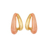 Wholesale Women's Fashion Geometric Dripping Oil Stainless Steel Earrings