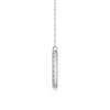 Wholesale Women's Fashion Geometric 925 Silver Moissanite Inlaid Clavicle Chain Necklace