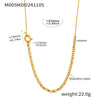 Wholesale Women's Fashion Geometric Stainless Steel And Titanium Steel Ball Chain Sweater Chain With 18K Gold Plated Inlaid Artificial Gemstones And Semiprecious Stones Jewelry