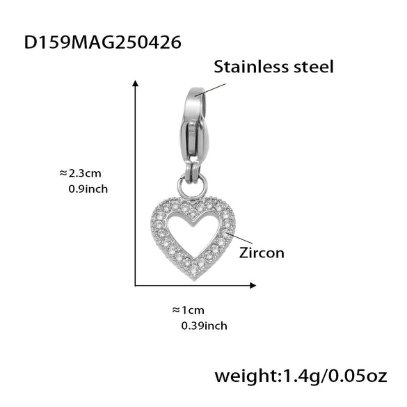 Wholesale Women's Fashion Geometric Stainless Steel Diy Multi Accessory Bracelet Plated 18K Real Gold