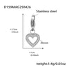 Wholesale Women's Fashion Geometric 316L Stainless Steel Zircon Bracelet With Electroplating