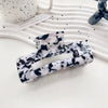 Wholesale Women's Fashion Hair Grab Clip Pvc Handmade