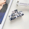 Wholesale Women's Fashion Hair Grab Clip Pvc Handmade