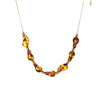 Wholesale Women's Fashion Leopard Print Geometric Stainless Steel 18K Gold Plated Necklace And Bracelet