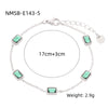 Wholesale Women's Fashion Light Luxury Geometric Stainless Steel And 18K Electroplated Bracelet