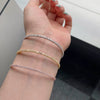 Wholesale Women's Fashion Light Luxury 925 Silver Bracelet With Geometric Pattern And Electroplating Process