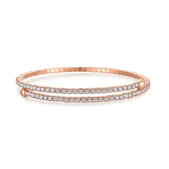 Wholesale Women's Fashion Light Luxury 925 Silver Bracelet With Geometric Pattern And Electroplating Process