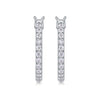 Wholesale Women's Fashion Light Luxury 925 Silver Geometric Moissanite Earrings Set With Diamonds