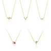 Wholesale Women's Fashion Light Luxury Silver 925 Star Zircon Cross Chain Necklace