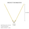 Wholesale Women's Fashion Light Luxury Silver 925 Star Zircon Cross Chain Necklace