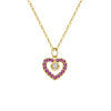 Wholesale Women's Fashion Love Necklace In 925 Sterling Silver With Heart Shape Design