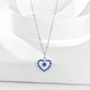 Wholesale Women's Fashion Love Necklace In 925 Sterling Silver With Heart Shape Design