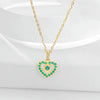 Wholesale Women's Fashion Love Necklace In 925 Sterling Silver With Heart Shape Design