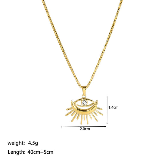 Wholesale Women's Fashion Love Necklace With Heart Shaped Snake Pendant Made Of Titanium Steel And Stainless Steel Pvd Furnace Real Gold Plated