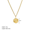Wholesale Women's Fashion Love Necklace With Heart Shaped Snake Pendant Made Of Titanium Steel And Stainless Steel Pvd Furnace Real Gold Plated