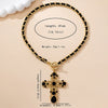 Wholesale Women's Fashion Necklace With Electroplated Zinc Alloy Pendant And Regular Chain Featuring Flower Pattern
