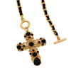 Wholesale Women's Fashion Necklace With Electroplated Zinc Alloy Pendant And Regular Chain Featuring Flower Pattern