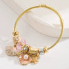 Wholesale Women's Fashion Ocean Series Inlaid Rhinestone Alloy Bracelet With Pendant
