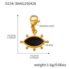 Wholesale Women's Fashion Ol Geometric Natural Stone Necklace With Titanium Steel Pendant And Stainless Steel Chain Electroplated With 18K Gold