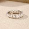Wholesale Women's Fashion Ol Geometric 925 Silver Diamond Set Ring