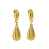 Wholesale Women's Fashion Ol Geometric Titanium Steel Electroplated Drop Earrings