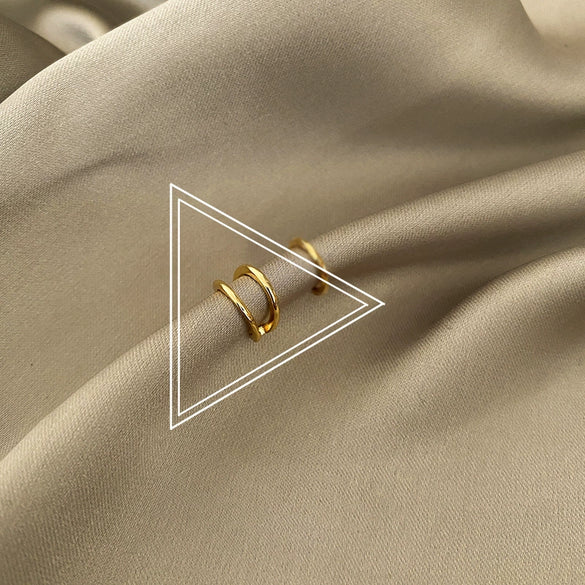 Wholesale Women's Fashion Ol Style Geometric Silver Plated Earrings