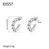 Wholesale Women's Fashion Pearl Geometric Earrings With Electroplating