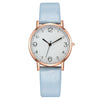 Wholesale Women's Fashion Quartz Watch With Alloy Case Leather Strap And Round Dial