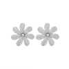 Wholesale Women's Fashion Retro Exaggerated Flower Earrings Zinc Alloy Electroplated
