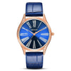 Wholesale Women's Fashion Retro Watch Copper Case Genuine Leather Strap Round Dial