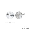 Wholesale Women's Fashion Silver Electroplated Geometric Earrings