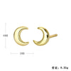 Wholesale Women's Fashion Silver Electroplated Geometric Earrings
