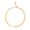 Wholesale Women's Fashion Simple 925 Silver Chain Necklace And Bracelet With Gold And Platinum Electroplating And Diamond Design